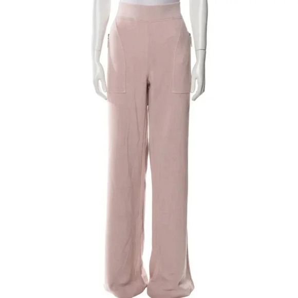 Bottega Veneta Pants Pink Track Sweat Size 40 Italy US 4 Wide Leg Flare Bootcut - Picture 4 of 16